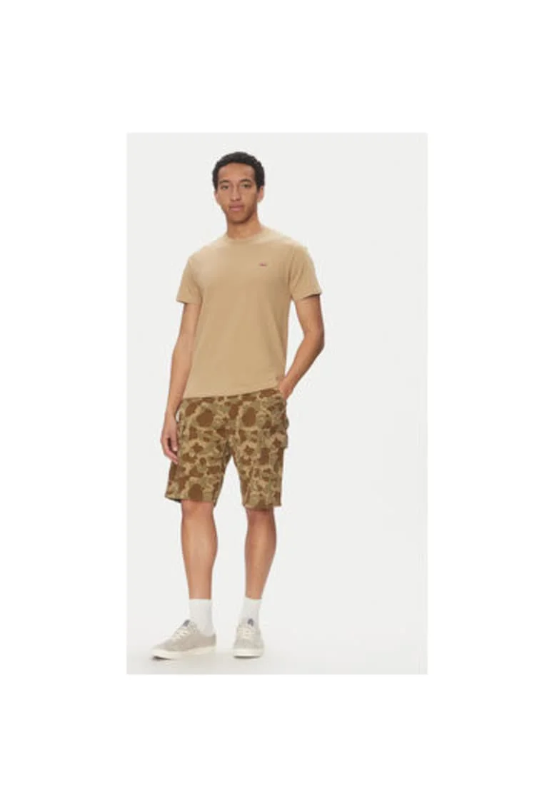 Pantaloni scurti barbati Levi S, 001KG-0004, Bumbac, Maro, Maro