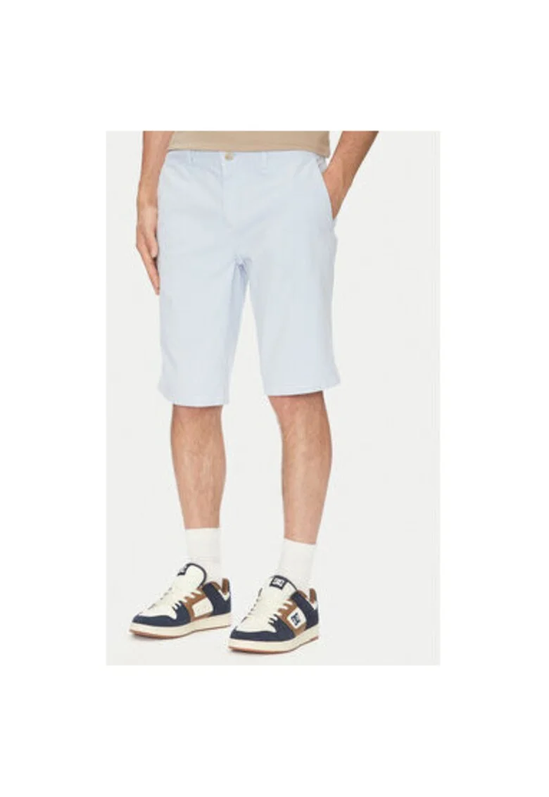 Pantaloni scurti barbati  600BTI0, Bumbac, Albastru deschis, Albastru deschis