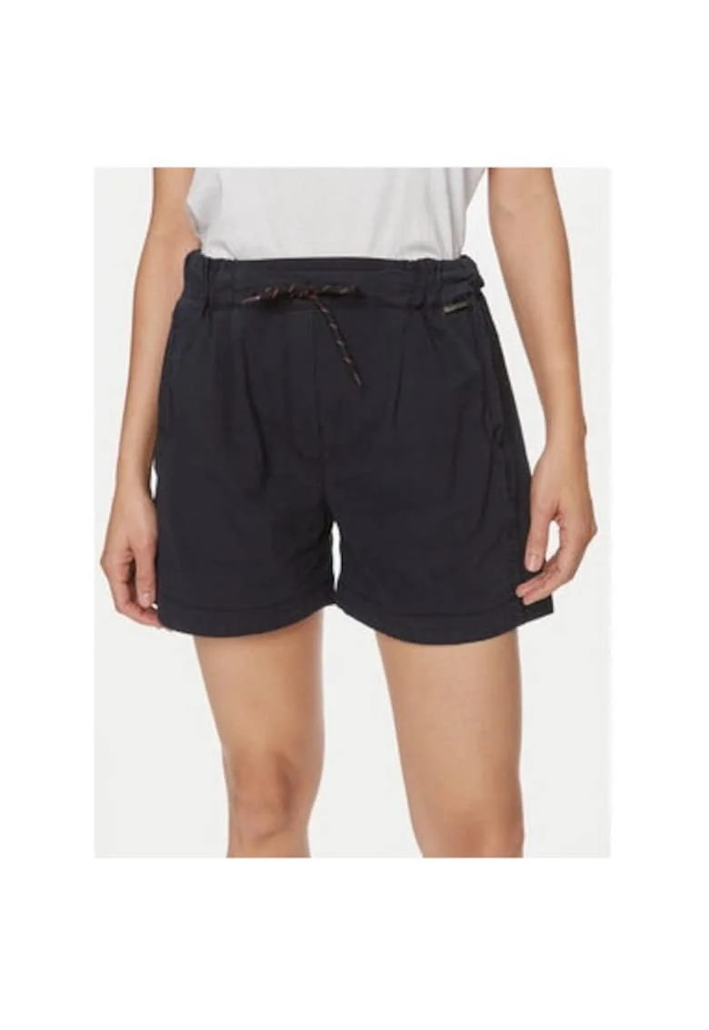 Pantaloni scurti dama,  303652081, Bumbac, Albastru, Albastru