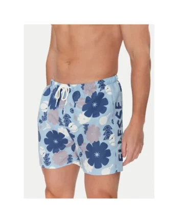 Pantaloni scurti de baie barbati  SHZ22072943, Poliester, Albastru, Albastru