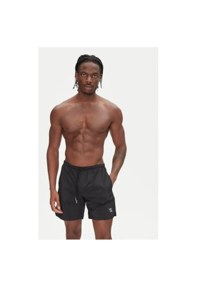 Pantaloni scurti de baie barbati  91422201861, Nylon, Negru, Negru