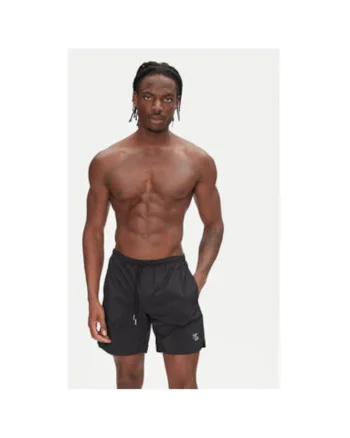 Pantaloni scurti de baie barbati  91422201861, Nylon, Negru, Negru