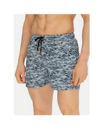 Pantaloni scurti de baie barbati  Albastru