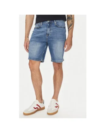Pantaloni scurti din denim barbati  30-550000VBL, Bumbac, Albastru, Albastru