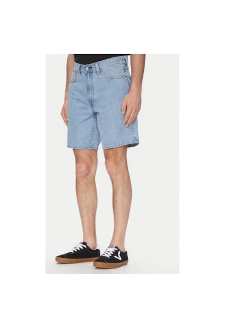 Pantaloni scurti din denim barbati Levi S, A8461-0015, Bumbac, Albastru, Albastru