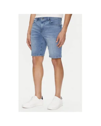 Pantaloni scurti din denim barbati  10018247 30043024, Bumbac, Albastru, Albastru