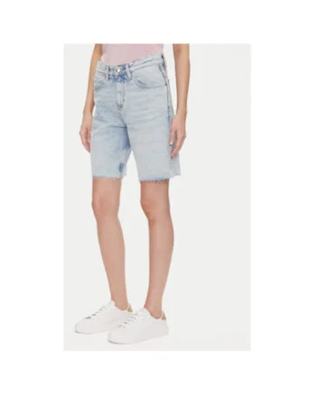 Pantaloni scurti din denim dama  112363533, Bumbac, Albastru, Albastru