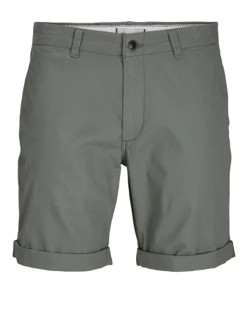 Pantaloni scurti barbati Jack Jones, 12182549, Bumbac, Verde, Verde