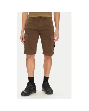 Pantaloni scurti barbati C P Company, 18CMBE116A005694G, Bumbac, Verde, Verde