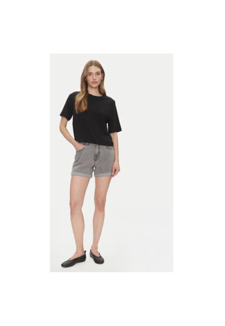 Pantaloni scurti din denim dama  10279493, Bumbac/Poliester, Gri, Gri