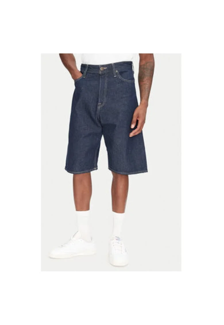 Pantaloni scurti din denim barbati Jack Jones, 12272214, Bumbac, Bleumarin, Bleumarin