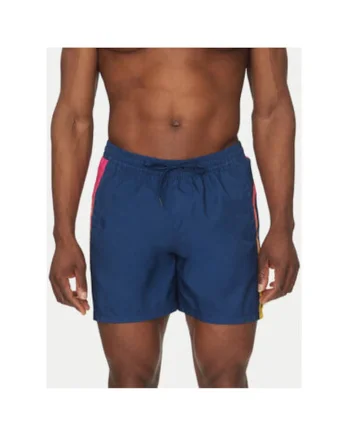 Pantaloni scurti de baie barbati  EQYJV04136-BSW6, Poliester, Bleumarin, Bleumarin