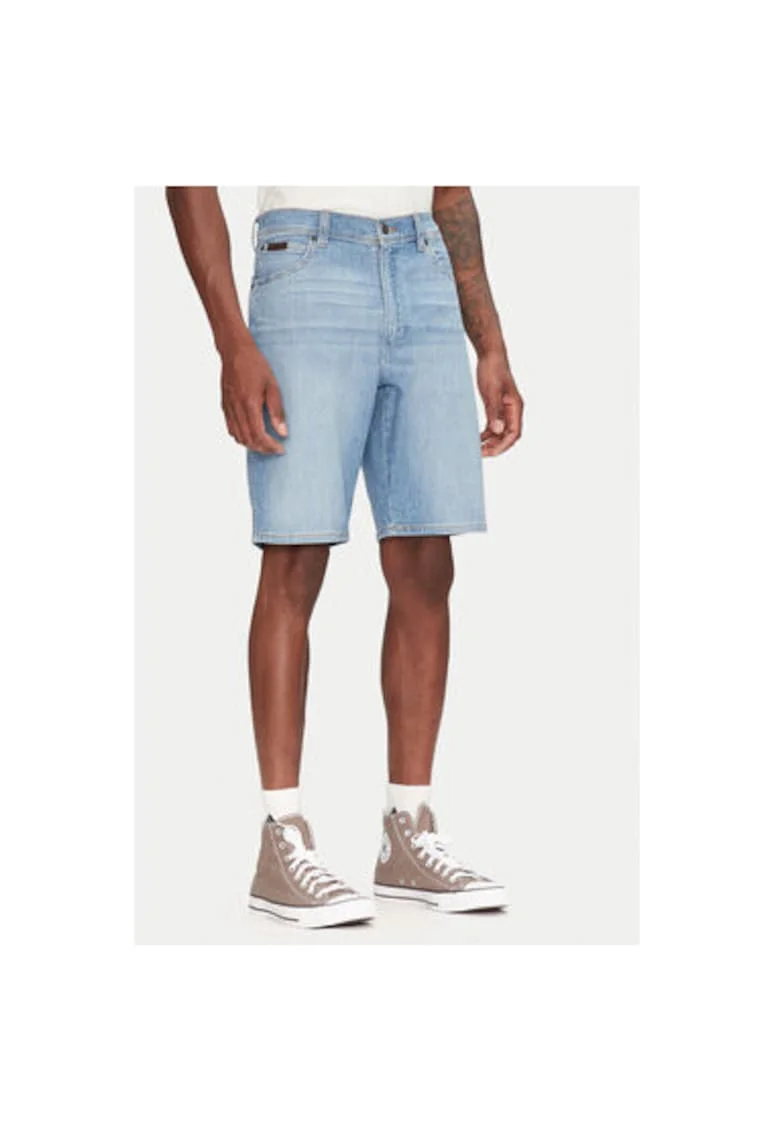 Pantaloni scurti din denim barbati  112362508, Bumbac/Poliester, Albastru, Albastru