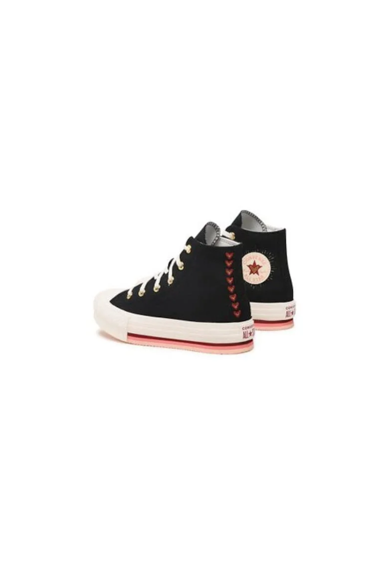 Pantofi fete  302721856, Textil, Negru, Negru