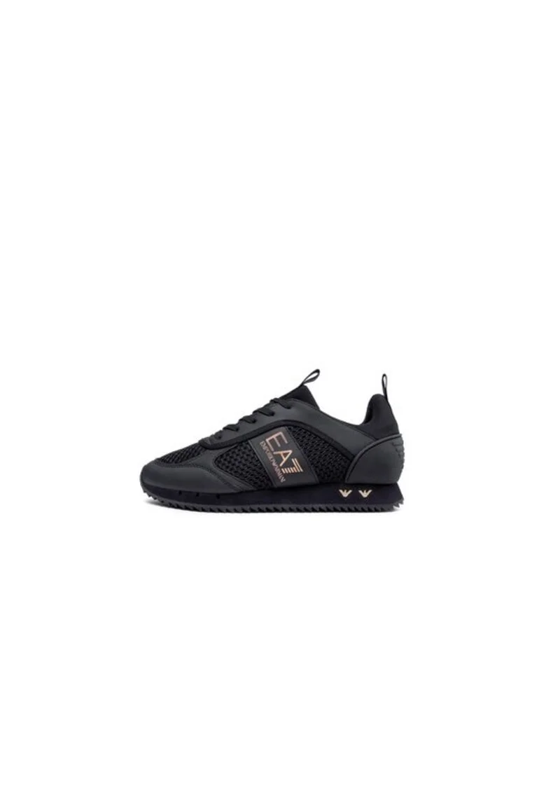 Pantofi sport Unisex Emporio Armani  206624154, Textil, Negru, Negru