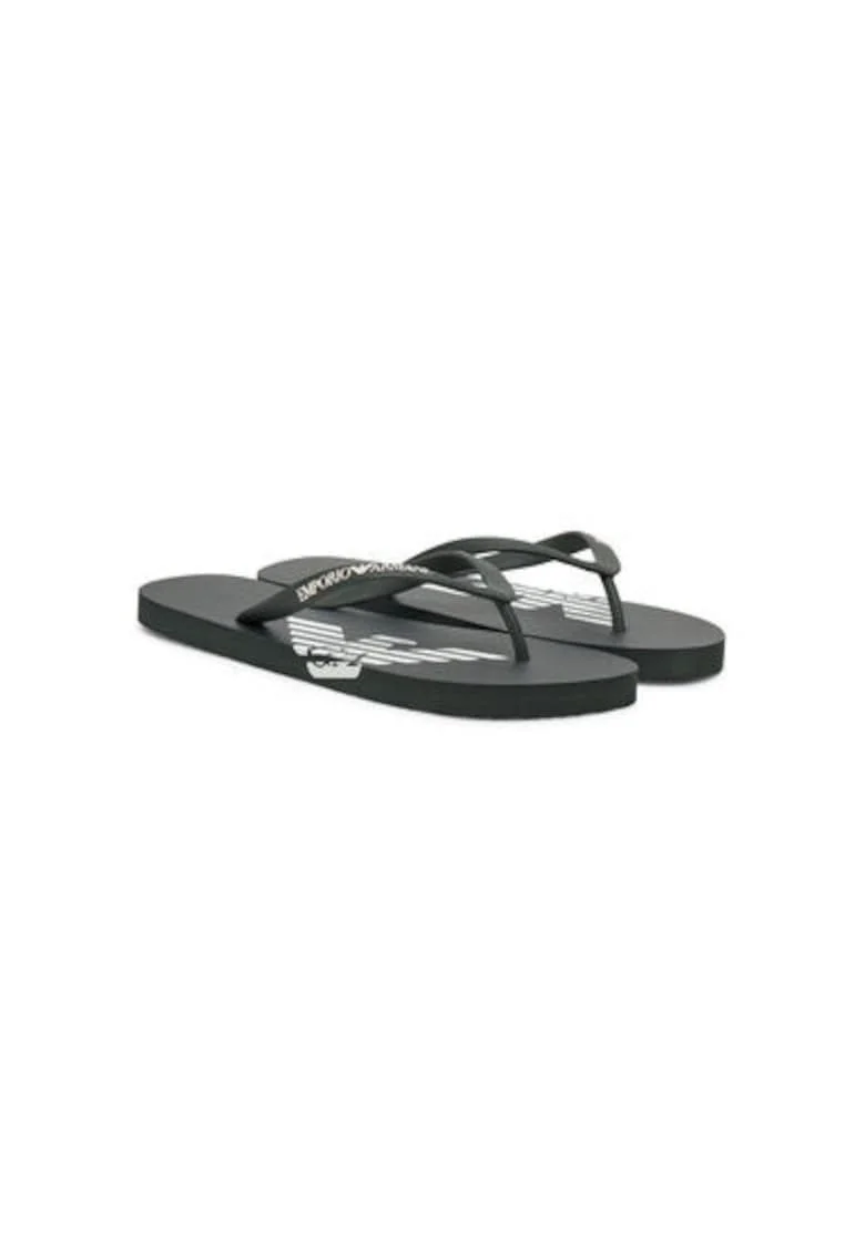 Papuci flip-flop barbati  XVQS08 XN746, Sintetic, Verde, Verde