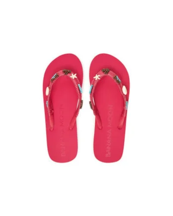 Papuci flip-flop dama  LUCEROS TAHUATA, Textil, Roz, Roz