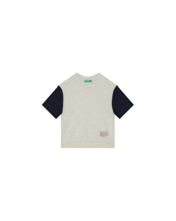 Pulover baieti  3BC1G10IN, Bumbac, Gri, Gri