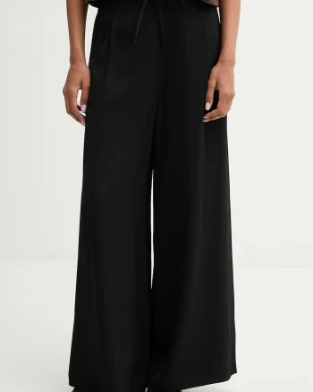 Marc O'Polo pantaloni wide leg pentru femei din vâscoză
