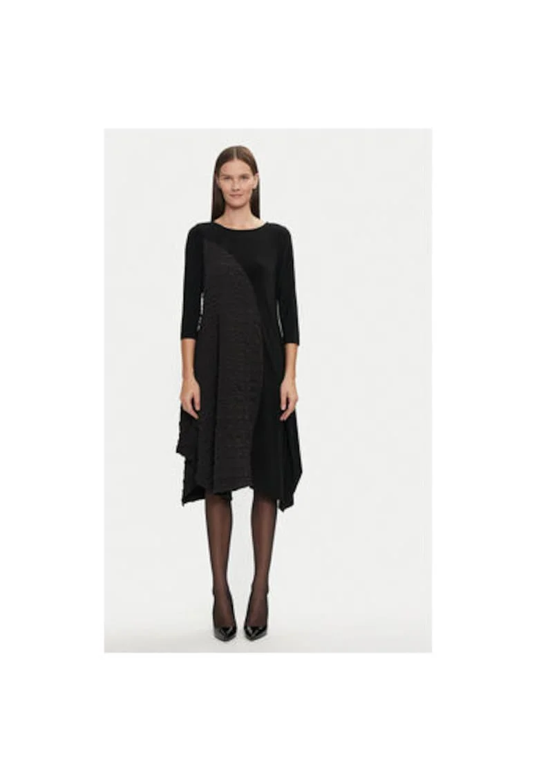 Rochie dama,  304286728, Poliester, Negru, Negru