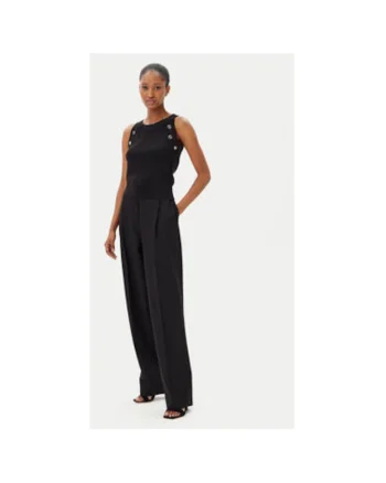 Pulover dama  ACMA001879, Viscoza/Nylon, Negru, Negru