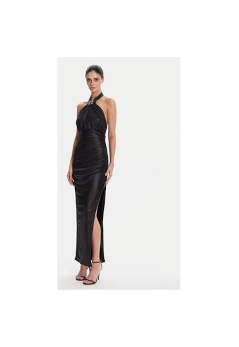 Rochie dama  FQ25SD3002W798T4, Poliester, Negru, Negru