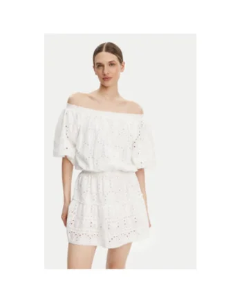 Rochie de vara dama  MICHA, Bumbac, Alb, Alb