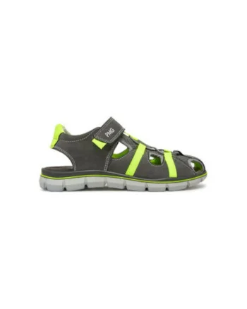 Sandale barbati  7895422, Piele naturala, Gri, Gri