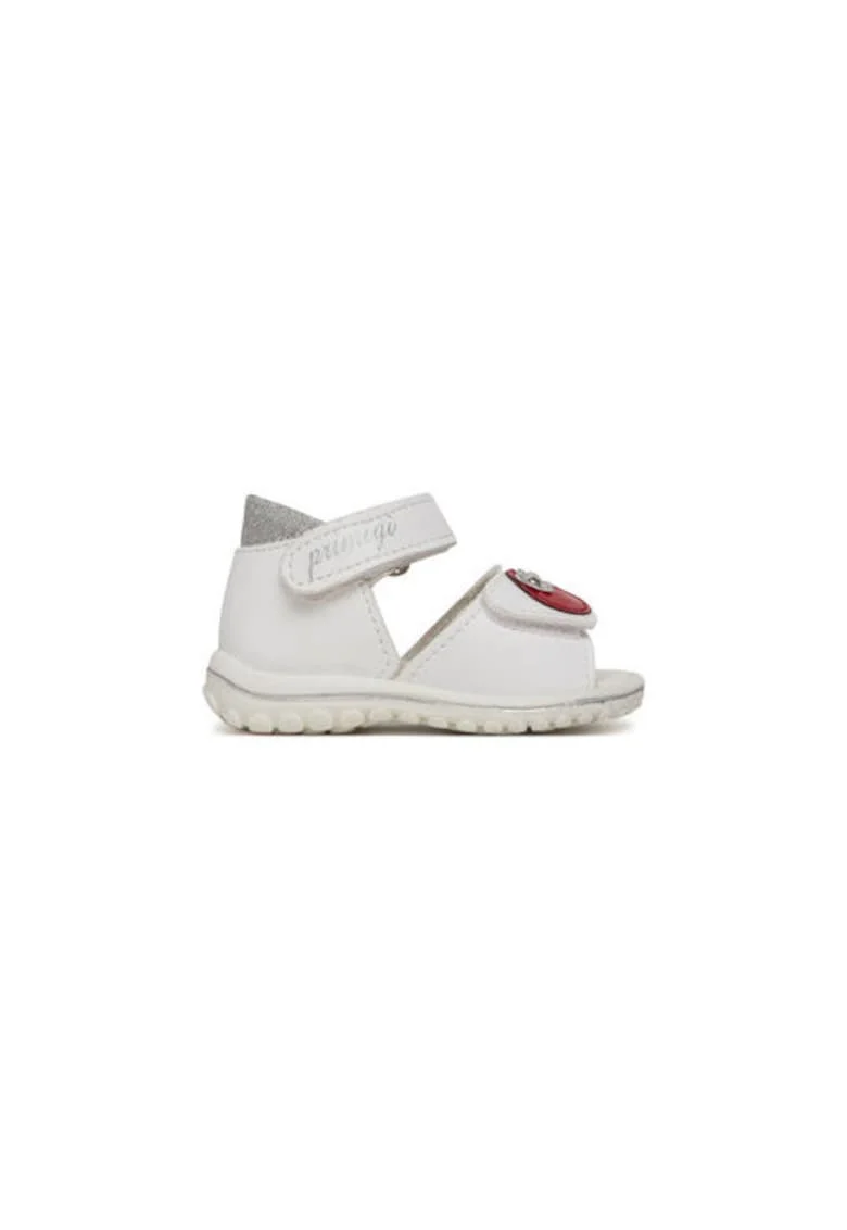 Sandale fete, 7864522,  Piele naturala, Alb, Alb