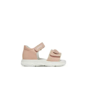 Sandale din piele naturala pentru fete, Roz