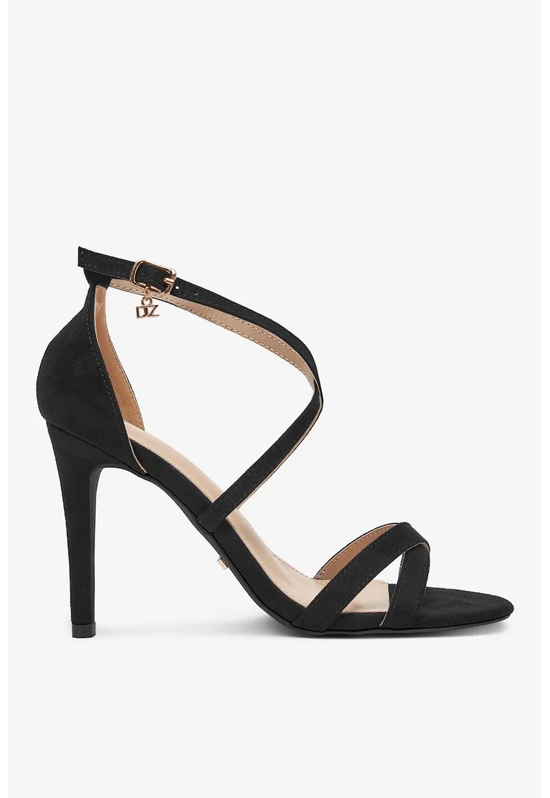 Sandale negre cu toc, Negru