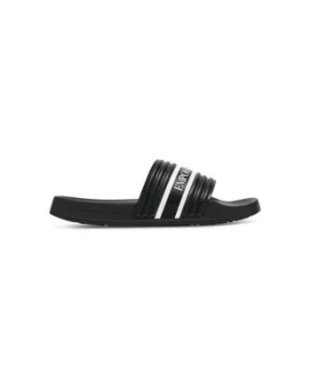 Slapi barbati  XVPS14 XR277, Sintetic, Negru, Negru