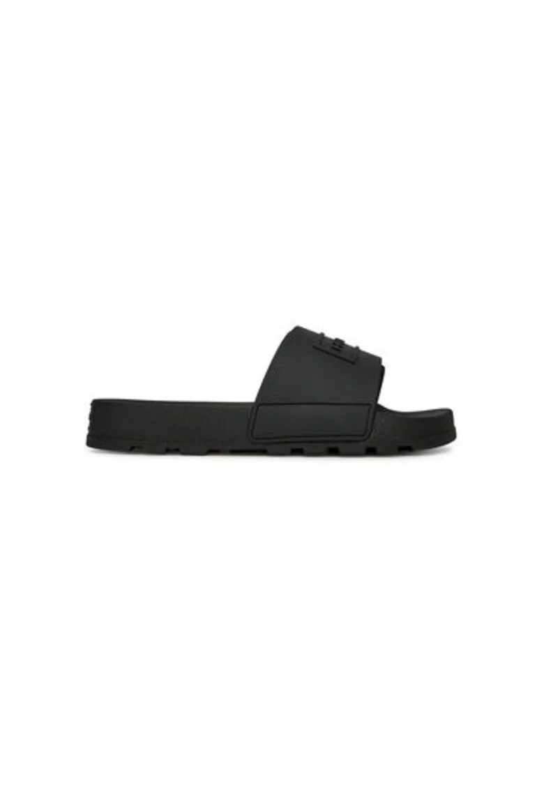 Slapi unisex  HFRU0006251, Sintetic, Negru, Negru