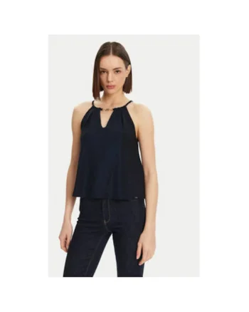 Top dama  511FD44002, Poliamida/Poliester, Negru, Negru