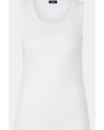 Top dama  30040191 10017040, Bumbac/Elastan, Alb, Alb