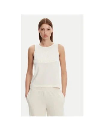 Top dama  382129W, Bumbac/Poliester, Ecru, Ecru