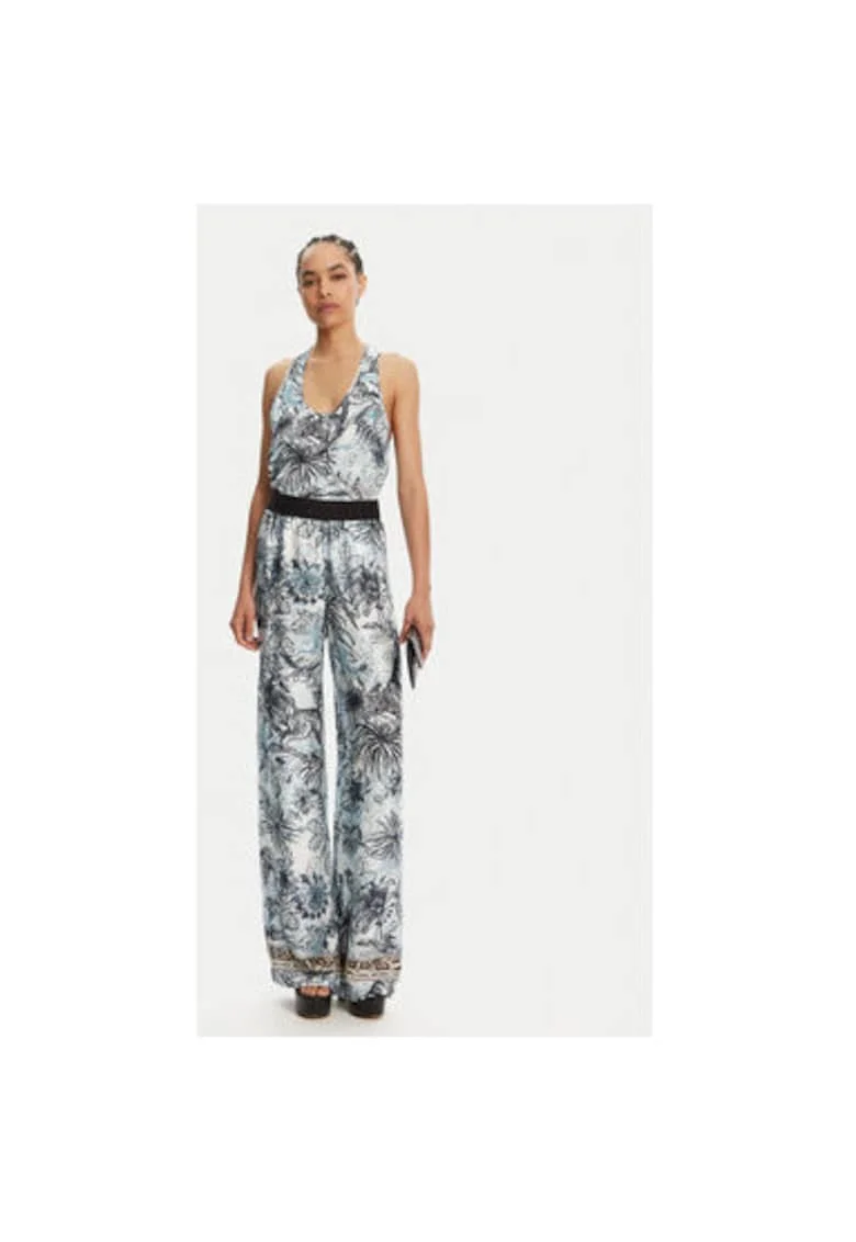 Top dama  78PAH640 NS665, Viscoza, Albastru/Gri, Gri/Albastru