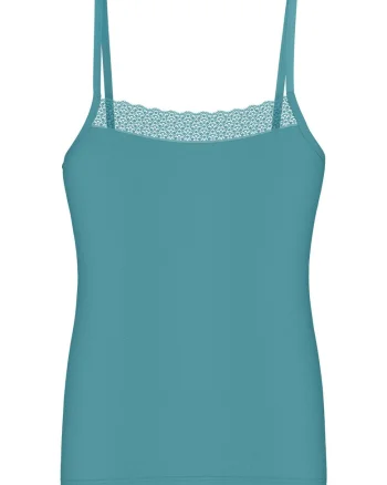 Top dama  10221654, Modal/Elastan, Turcoaz, Turcoaz