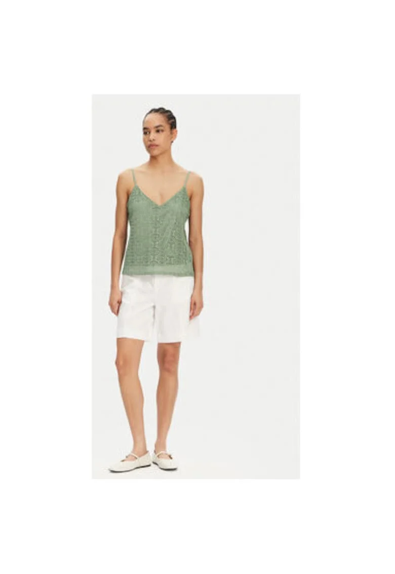 Top dama  10325031, Poliester reciclat/Poliester, Verde, Verde