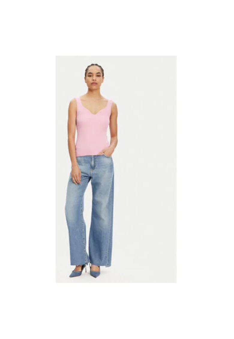 Top dama  10326450, Viscoza/Poliester, Roz, Roz