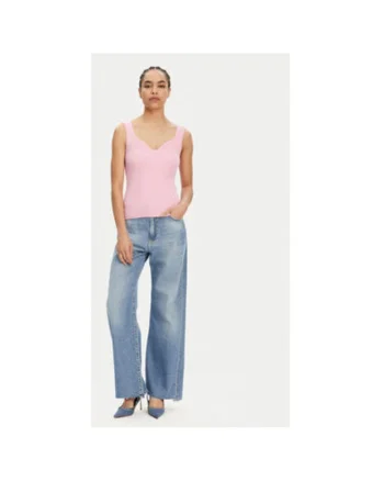 Top dama  10326450, Viscoza/Poliester, Roz, Roz