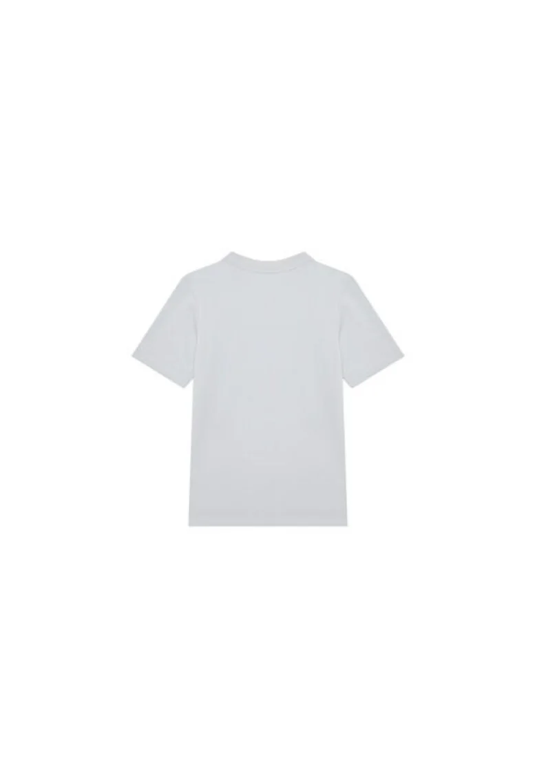 Tricou baieti Jack Jones Junior, 12274610, Bumbac/Poliester reciclat, Gri, Gri