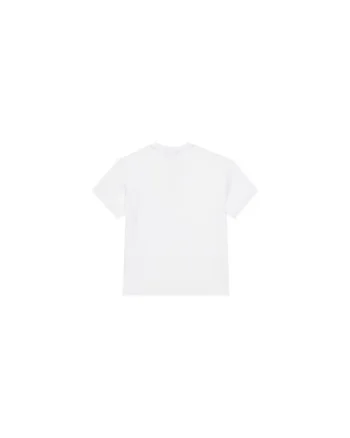 Tricou baieti  3F4JC10NN, Bumbac/In, Alb, Alb