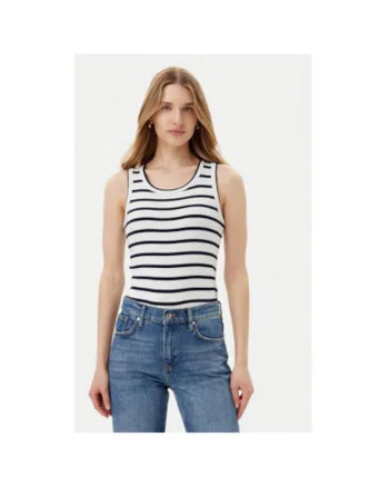 Top dama  10019328 30046223, Bumbac/Elastan, Bleumarin, Bleumarin