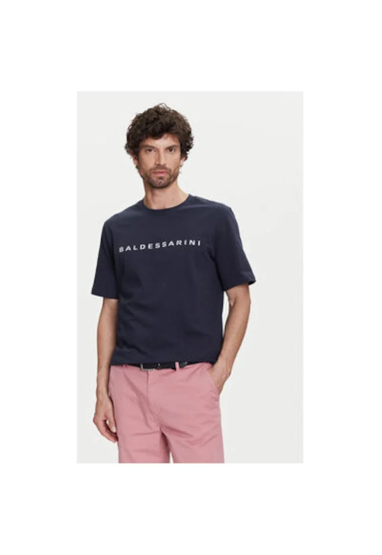 Tricou barbati  B4 20082.5293, Bumbac, Bleumarin, Bleumarin