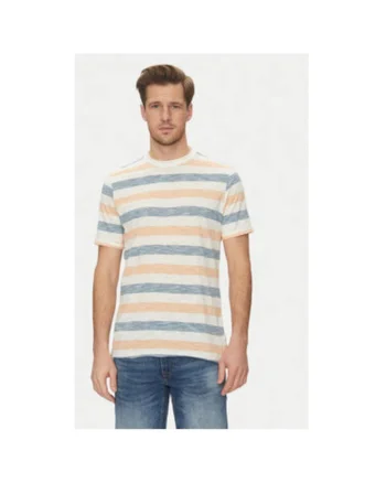 Tricou barbati  20718293, Bumbac, Multicolor, Multicolor