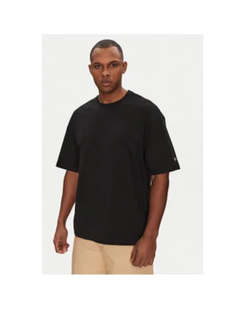 Tricou barbati  220714, Bumbac, Negru, Negru