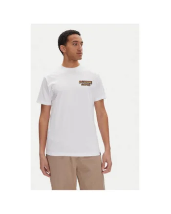 Tricou barbati  ADYZT05457, Bumbac/Bumac reciclat, Alb, Alb