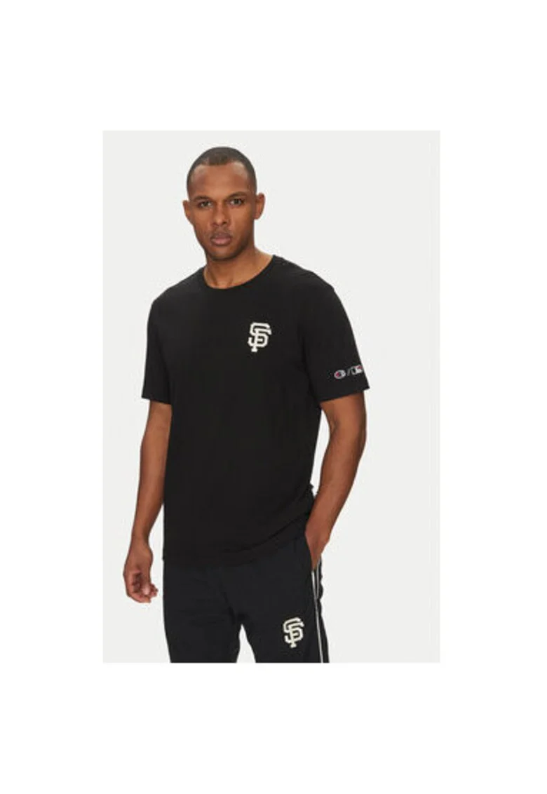 Tricou barbati  221037, Bumbac, Negru, Negru