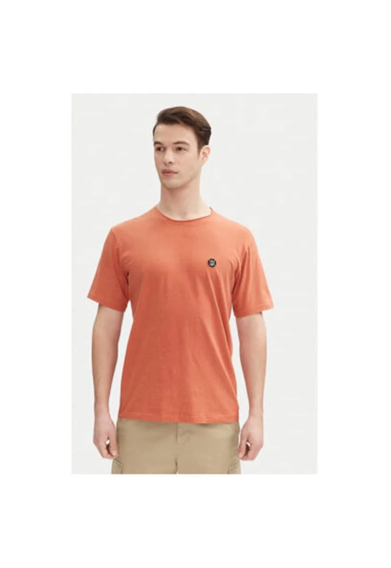 Tricou barbati  INCARLSIN 41-121, Bumbac, Portocaliu, Portocaliu